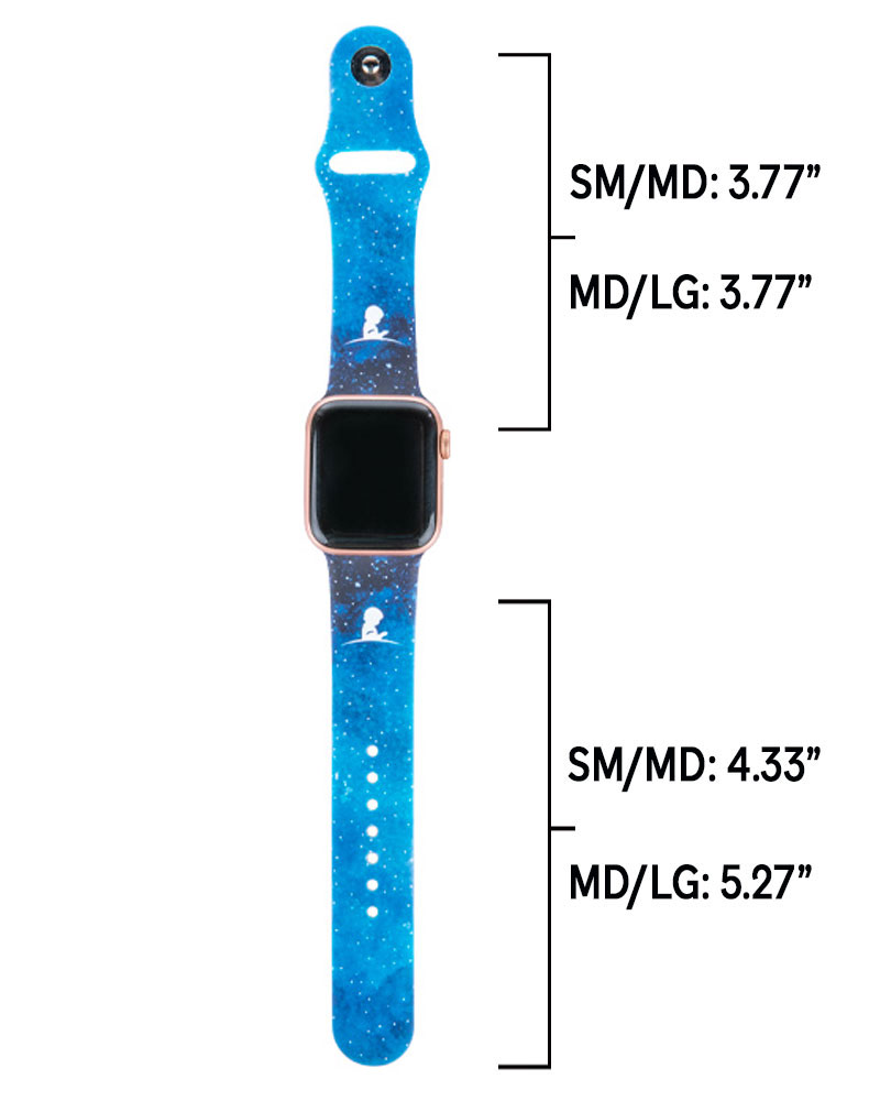 Patient Art Inspired 42/44mm Case Apple Watch Band - Space